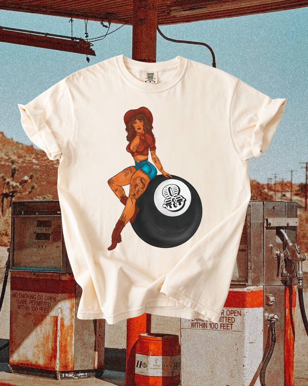 Pool Ball Hall Tee