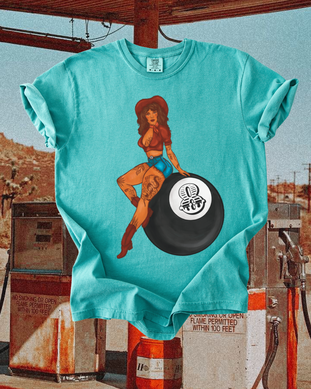 Pool Ball Hall Tee