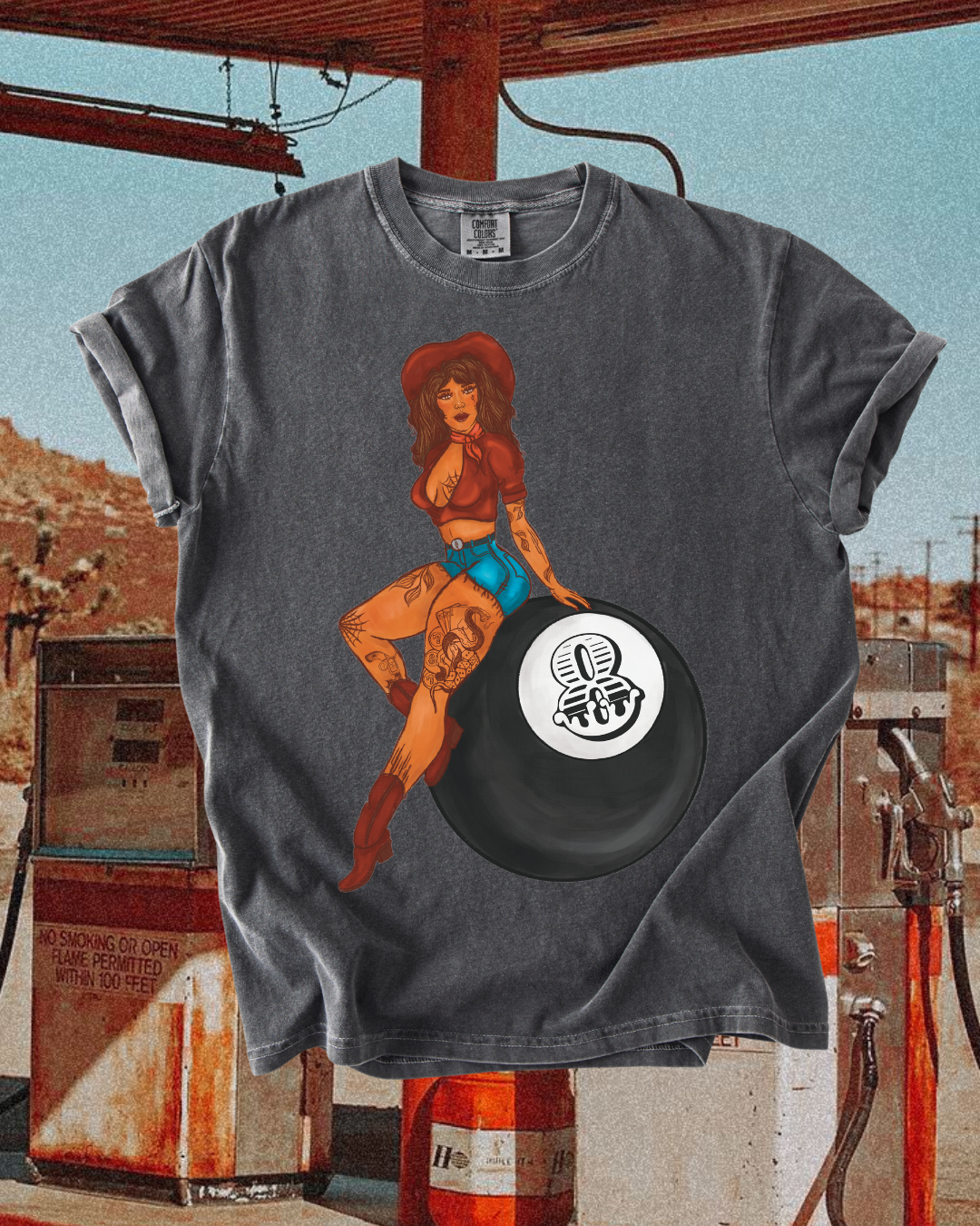 Pool Ball Hall Tee