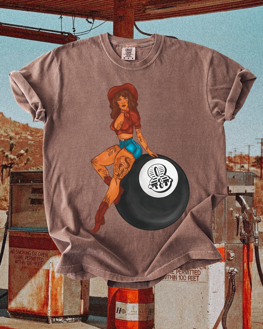 Pool Ball Hall Tee