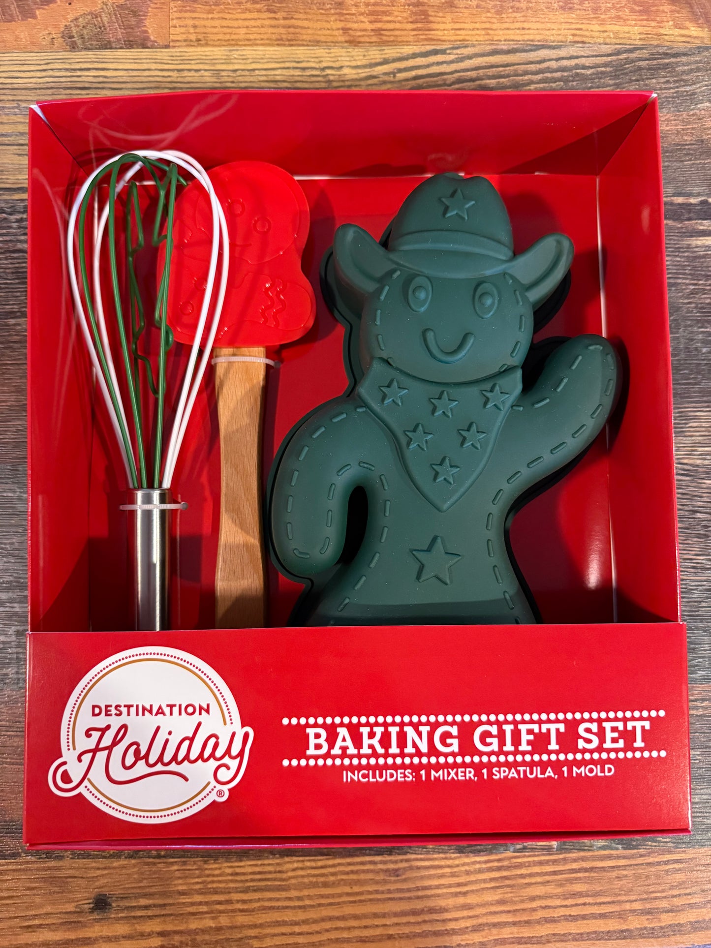 Cowboy Gingerbread man Baking Set