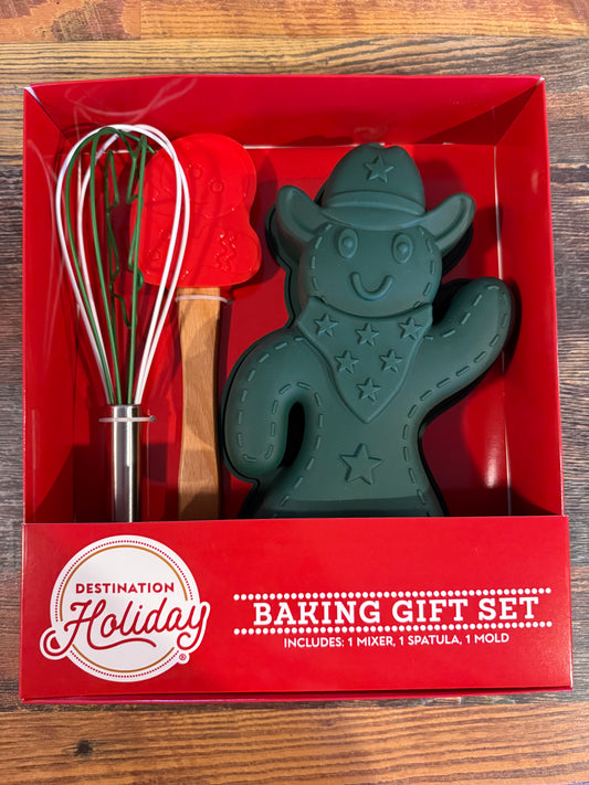 Cowboy Gingerbread man Baking Set
