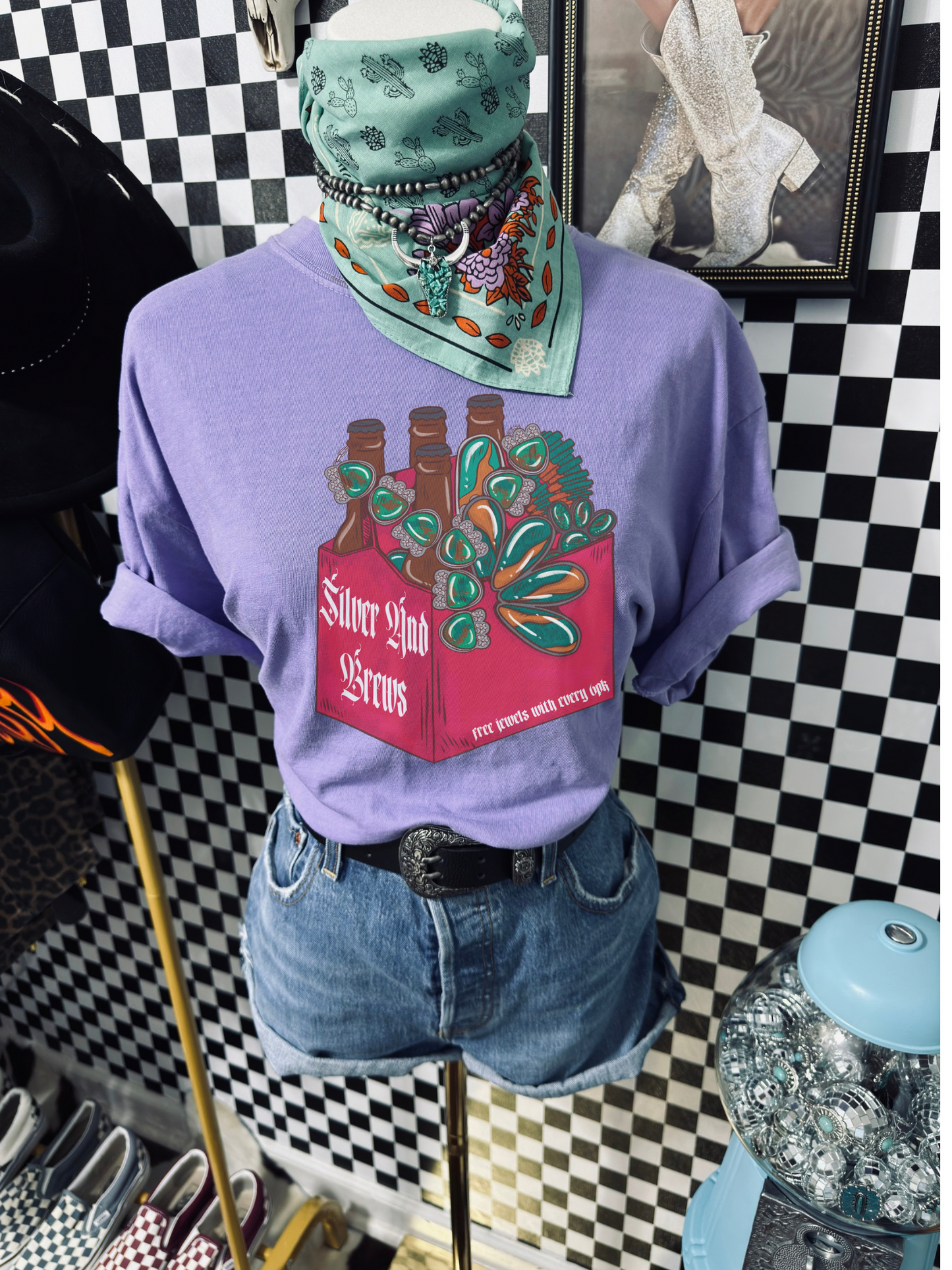 Silver and Brews Tee