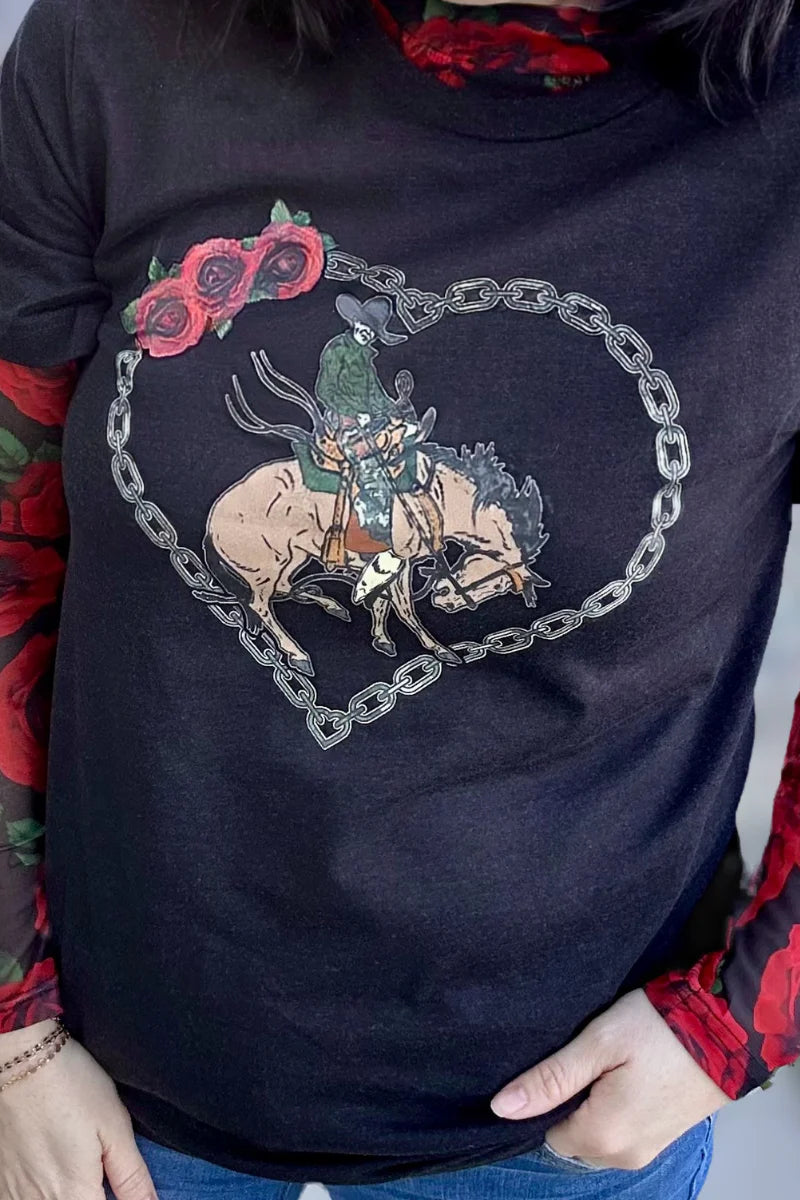 Rose of my Heart Tee