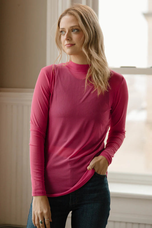 Meshed Out Pink Shirt