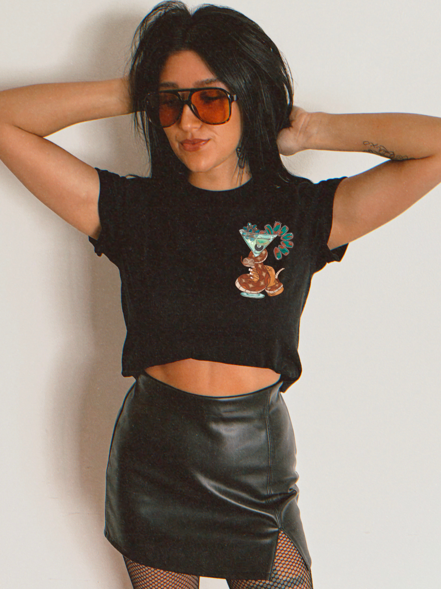 Approach with caution tee