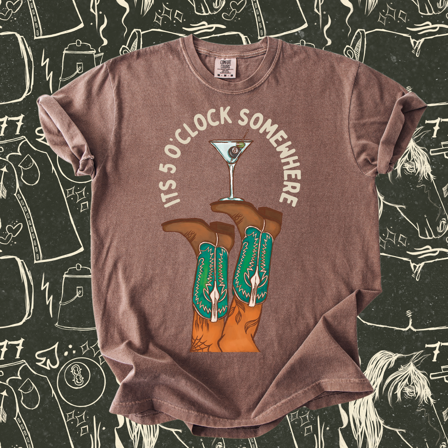 5 o'clock somewhere tee