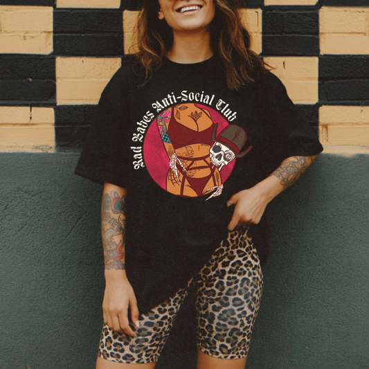 Rad Babes Anti Social Club Tee