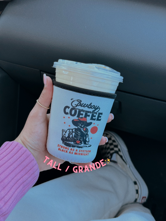COWBOY COFFEE COOZIE