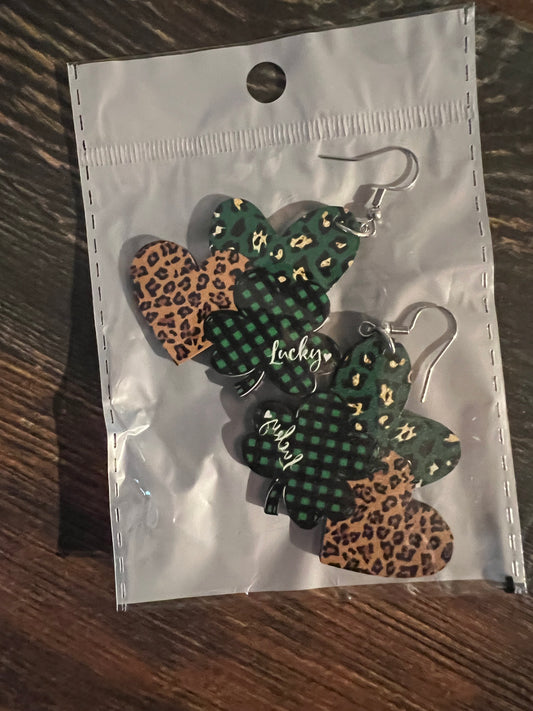 St Patricks Day Earrings C