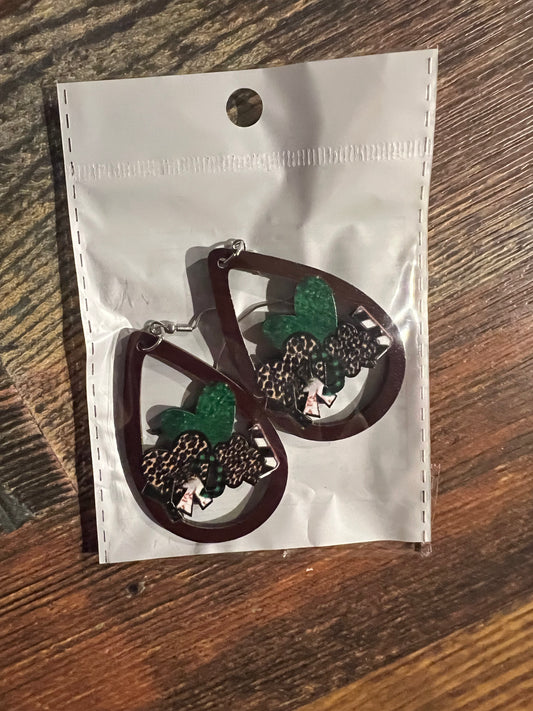 St Patricks Day Earrings D