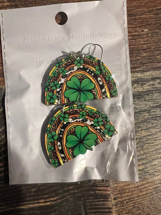 St Patricks Day Earrings E