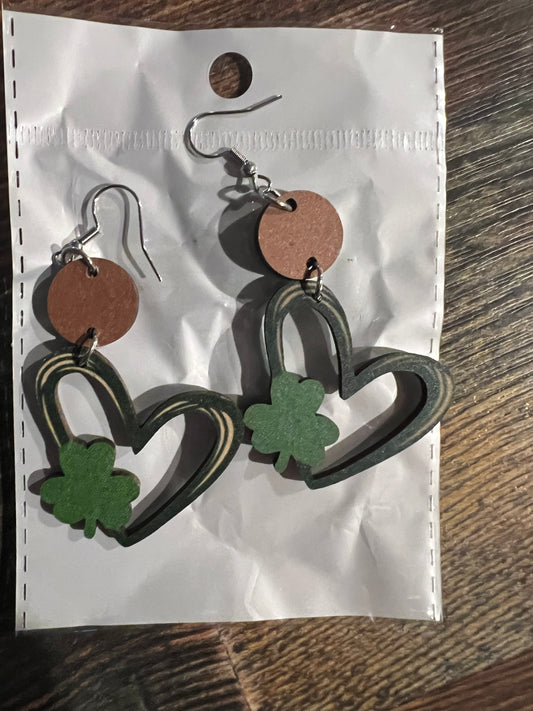 St Patricks Day Earrings F