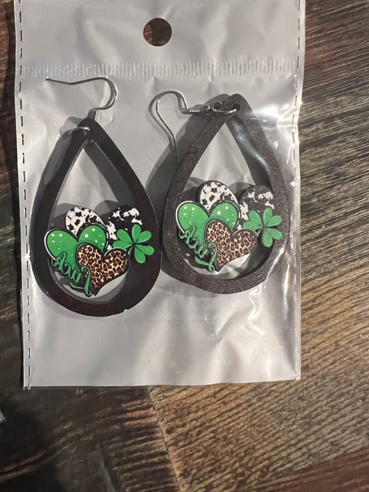 St Patricks Day Earrings H