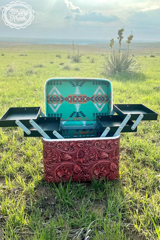 Tooled Beauty Makeup Tote