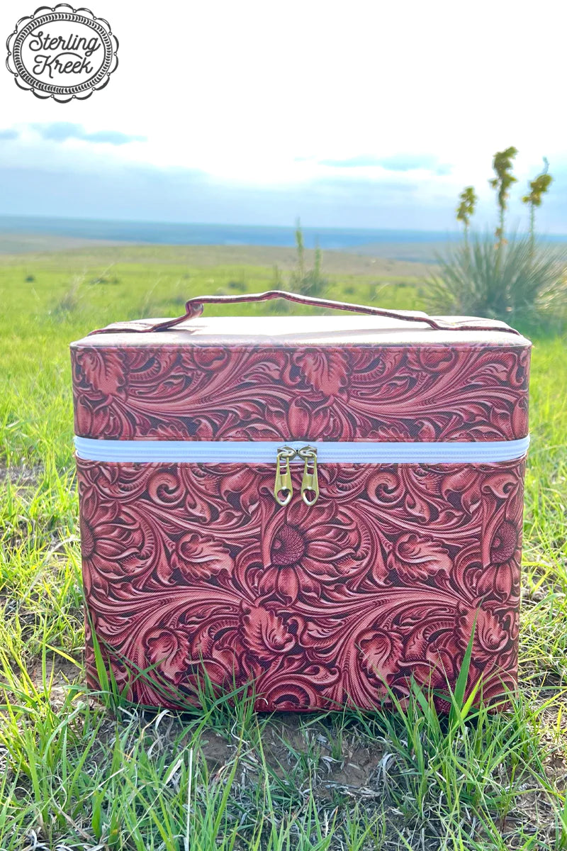 Tooled Beauty Makeup Tote