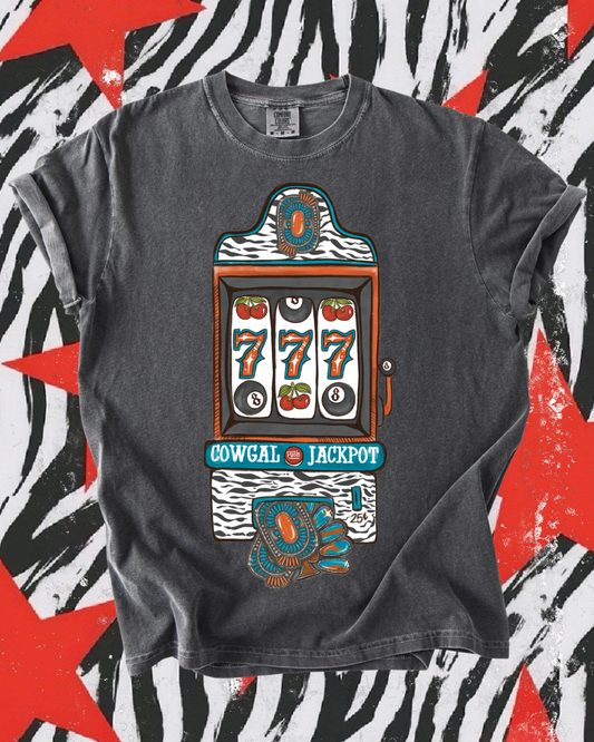 Cowgal Jackpot tee