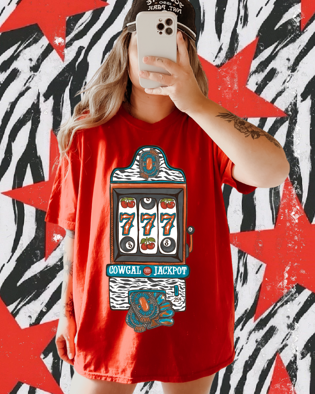 Cowgal Jackpot tee