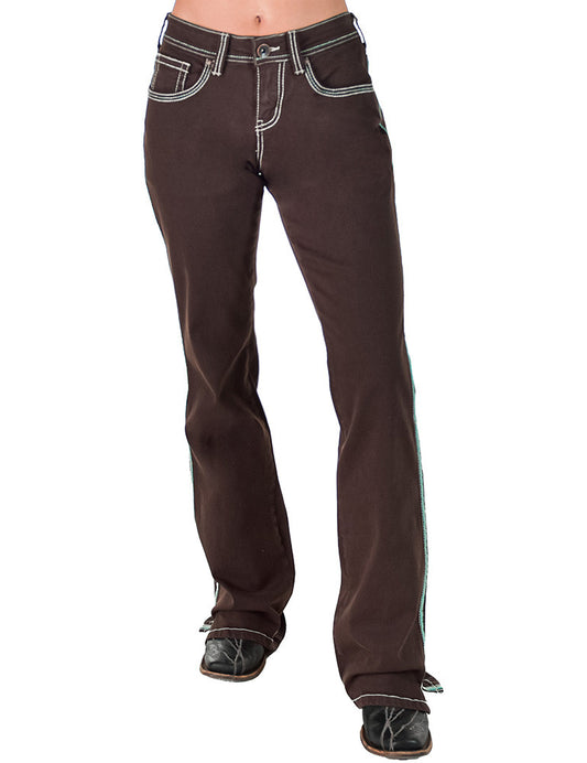Go West Turquoise Cowgirl Tuff Jeans
