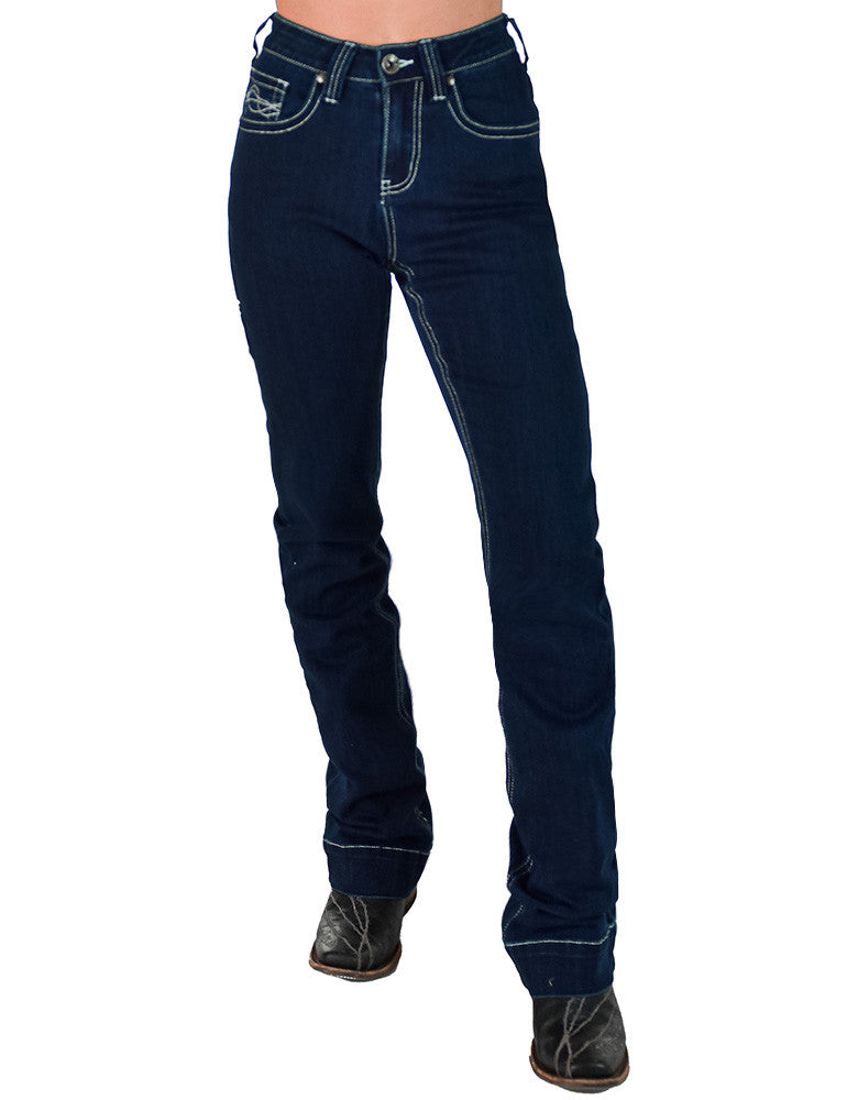 Cowgirl Tuff Jeans Class Act - Sliver