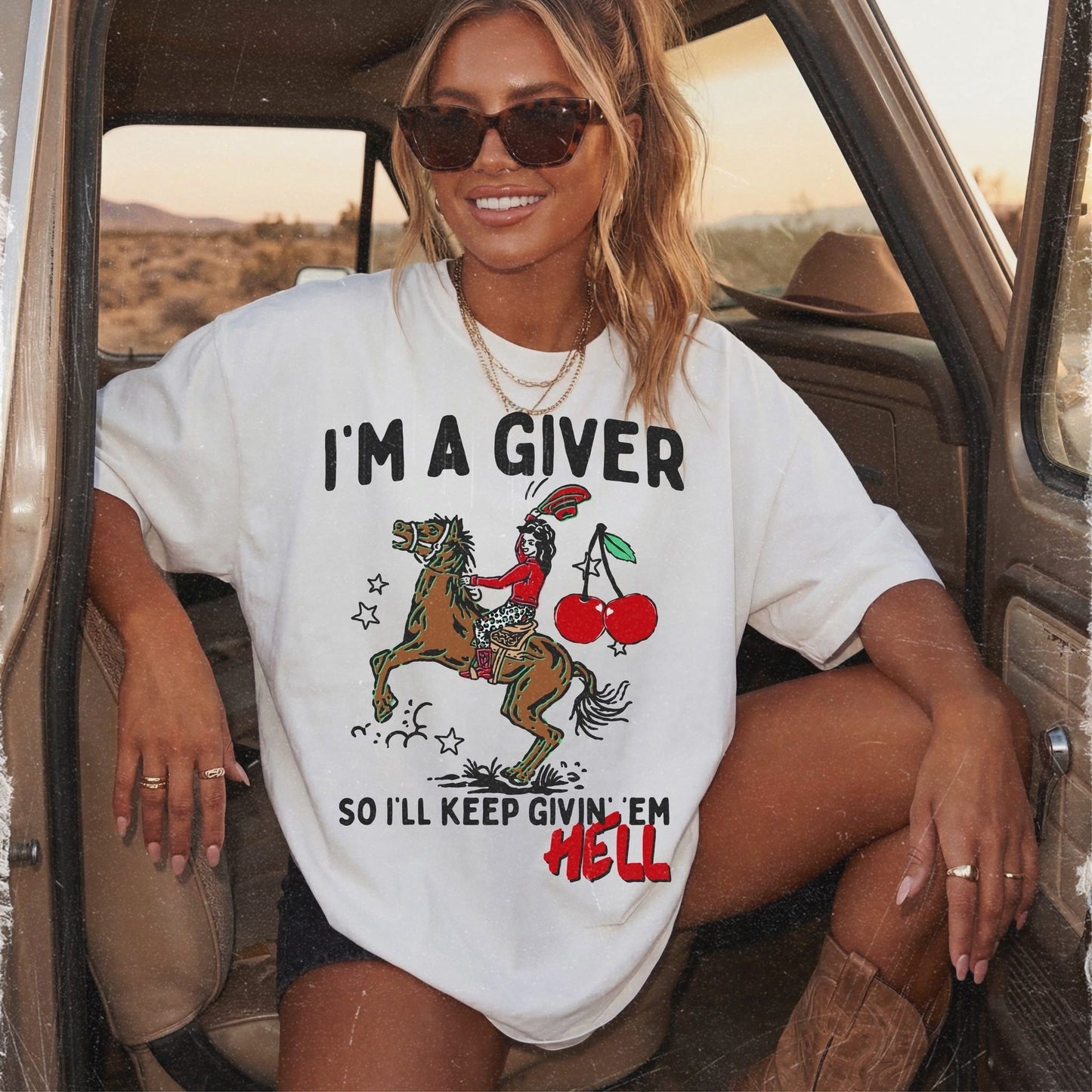 Keep Giving Hell tee