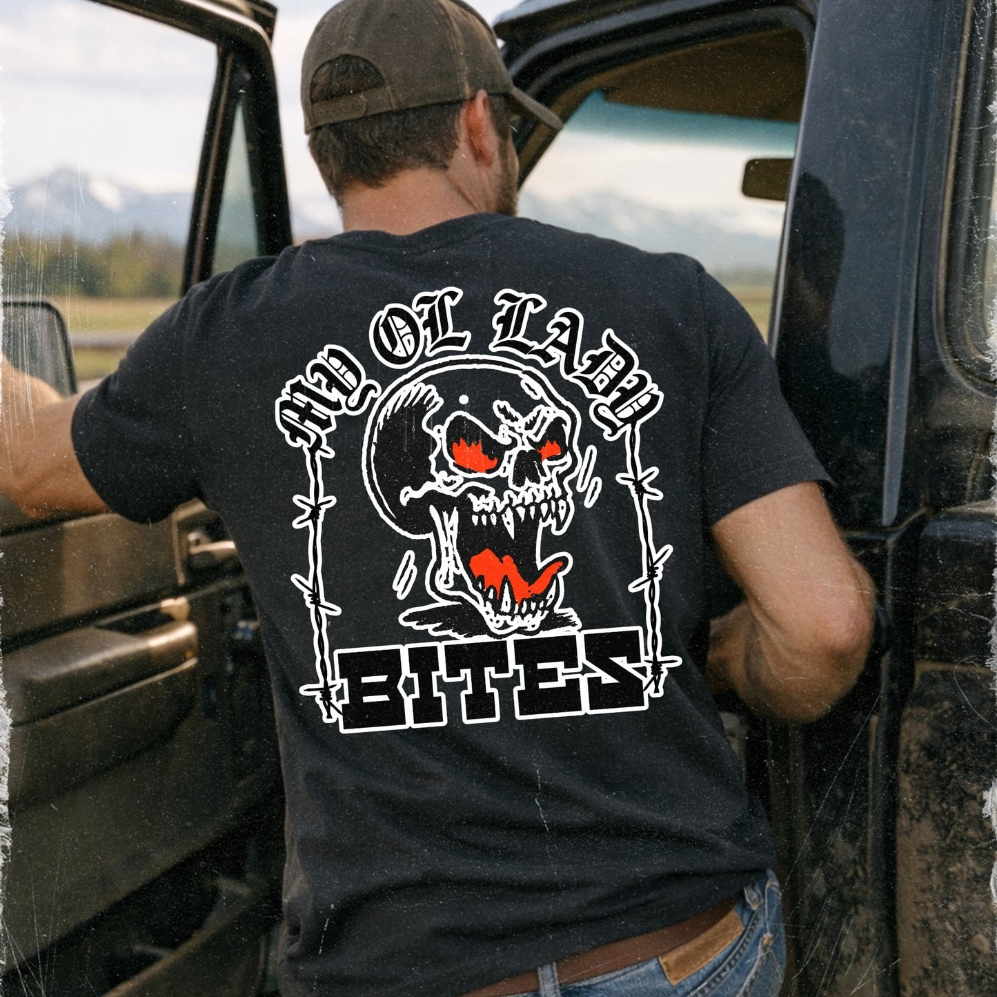 My Ol’ Lady Bites tee