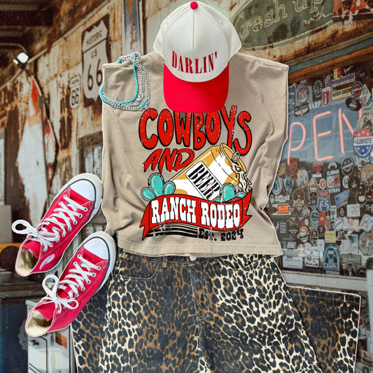 Cowboys and Ranch Rodeo muscle tee