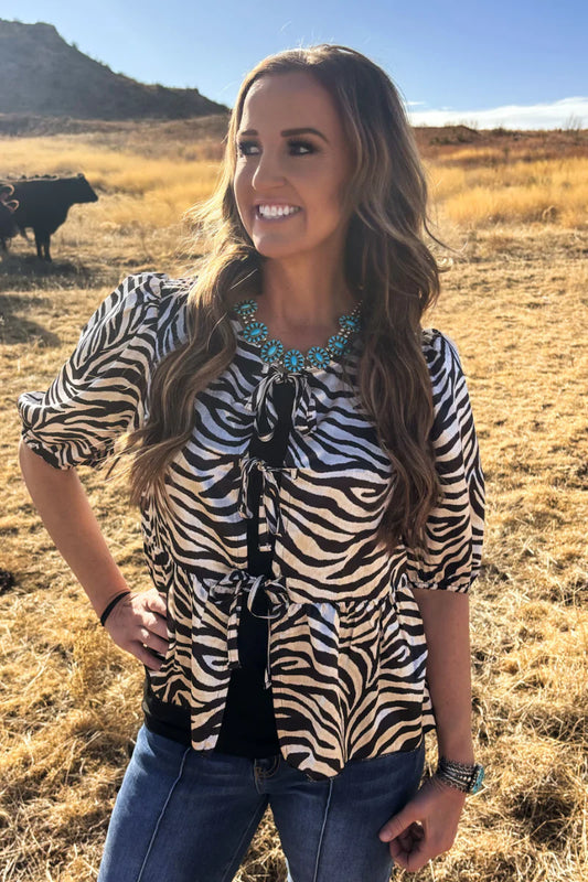 Cowgirl Safari top