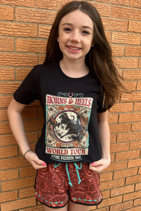 Team Roping World Tour Tee Kids