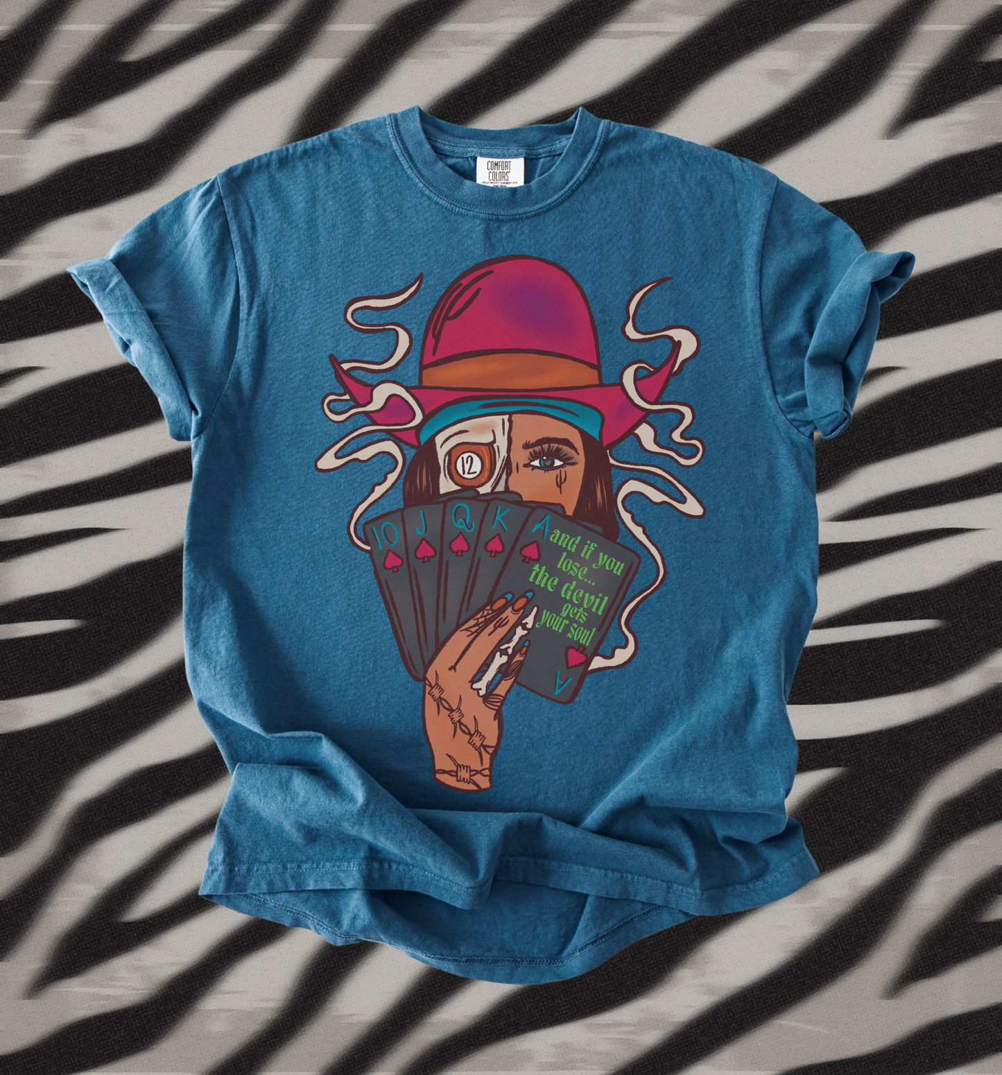 Devil gets your soul tee