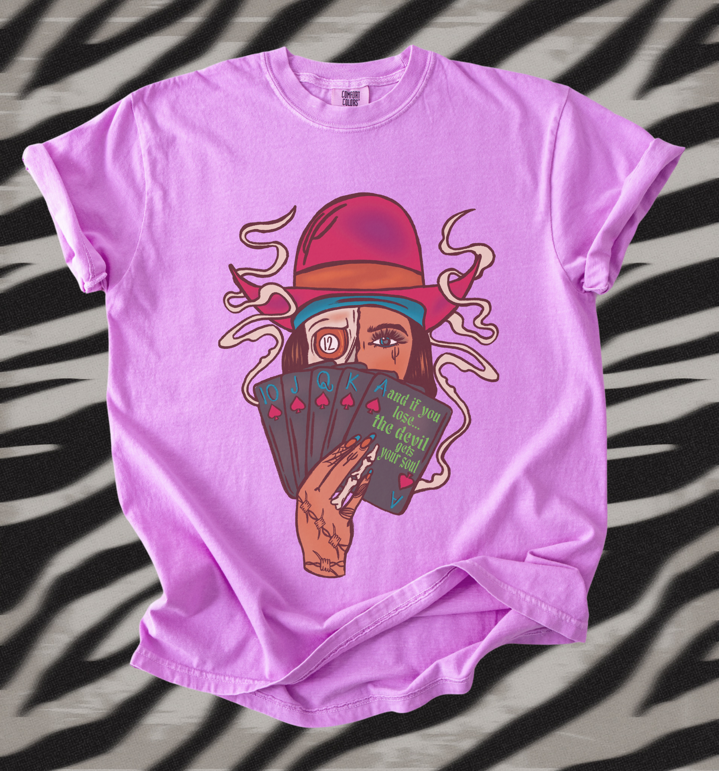 Devil gets your soul tee