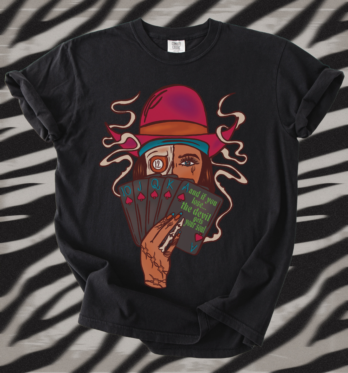 Devil gets your soul tee