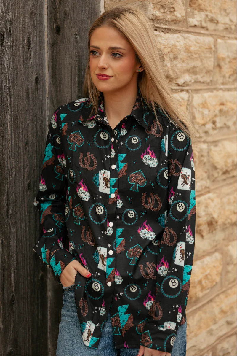 Cowgirl Charm Button up