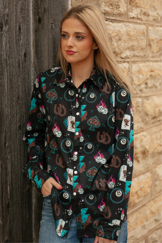 Cowgirl Charm Button up