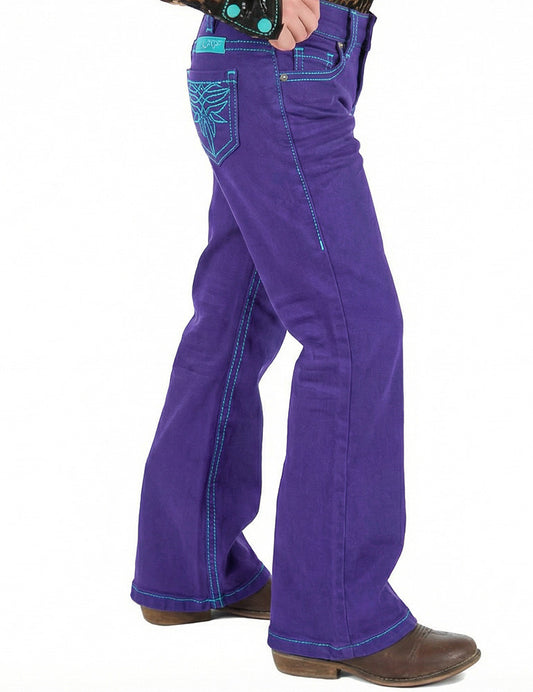 Girls Purple Crush Cowgirl Tuff