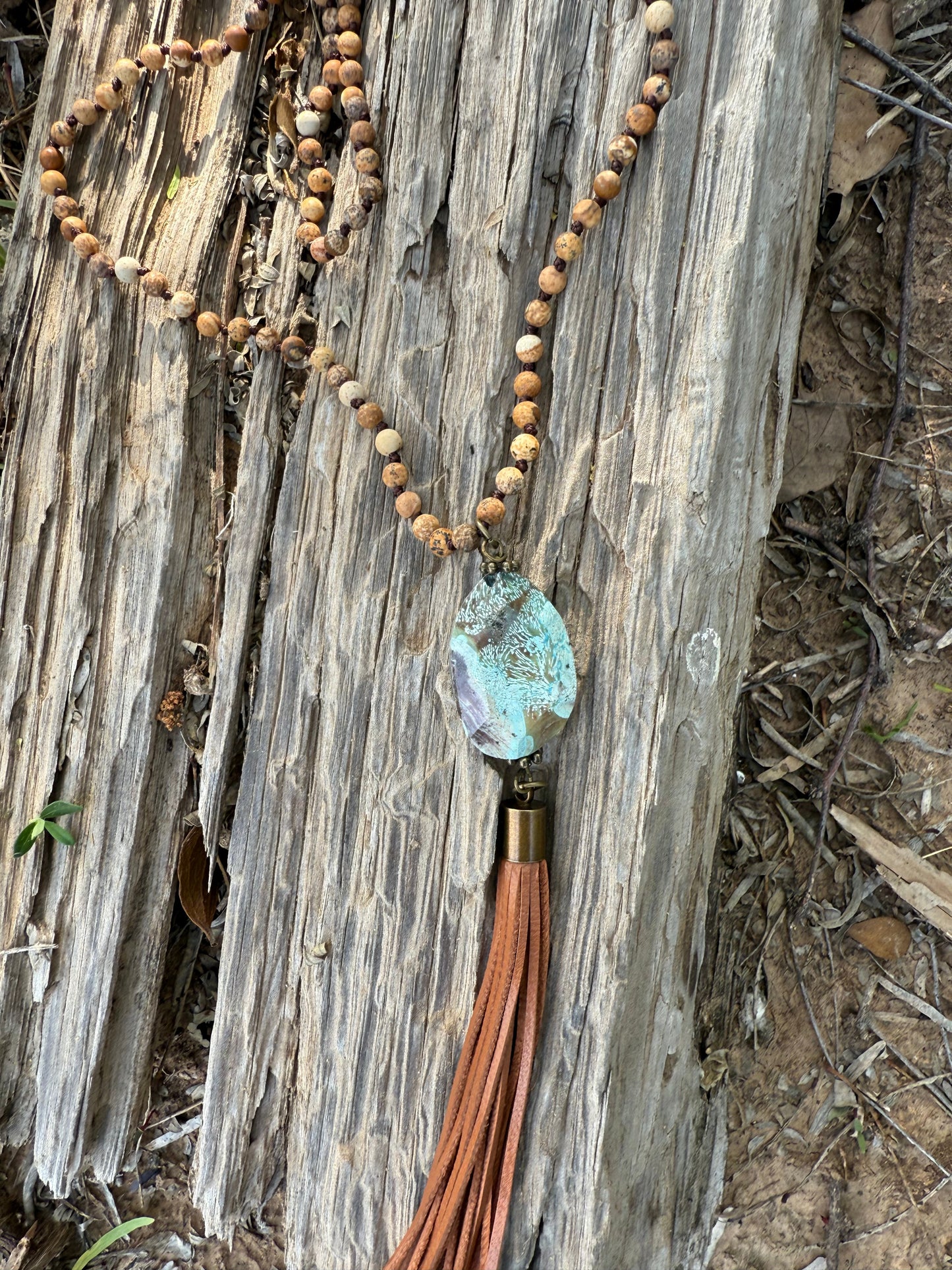 Ocean agate Necklace