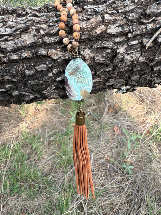 Ocean agate Necklace