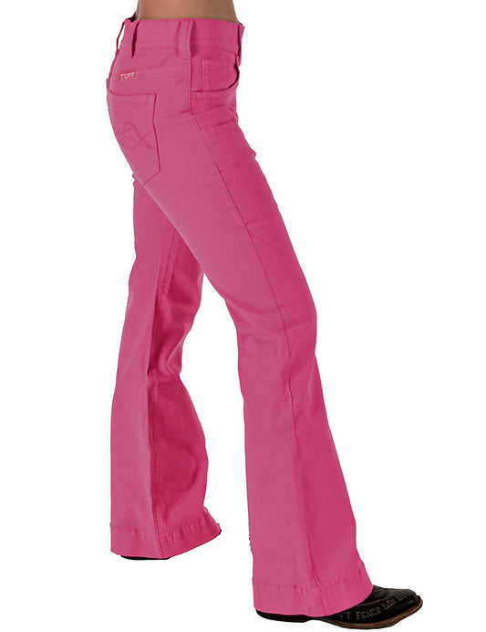 cowgirl Tuff Jeans Pink Pull-On Trouser