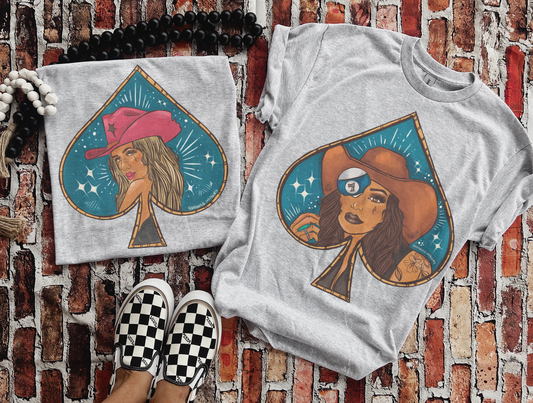 Spade Bombshells tees