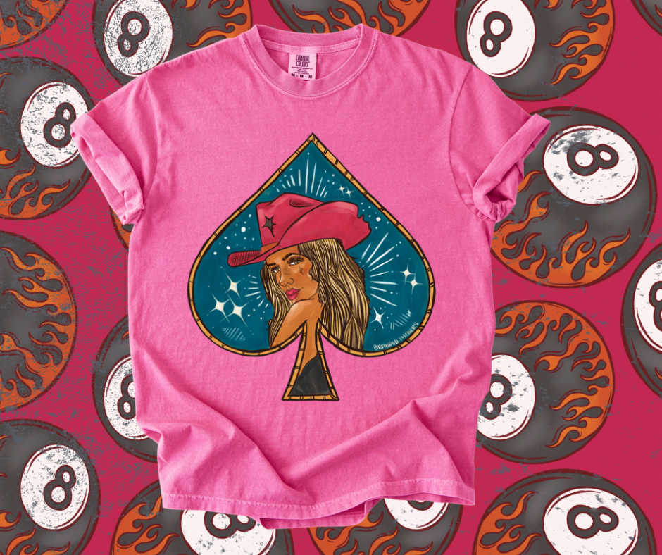 Blonde Spade Bombshell tee