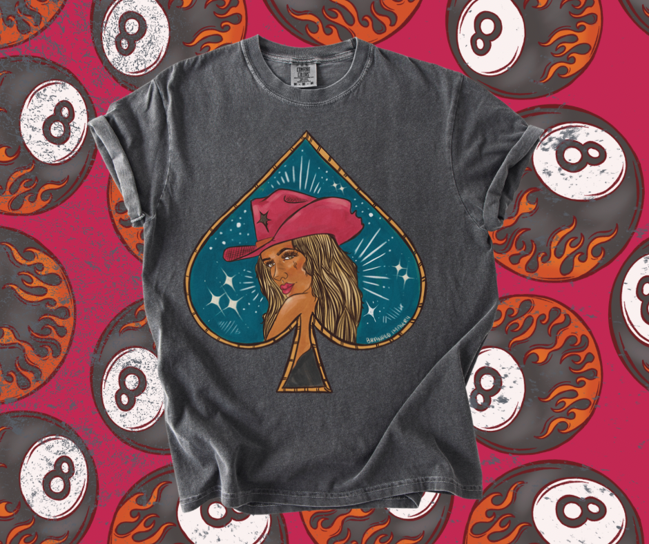 Blonde Spade Bombshell tee