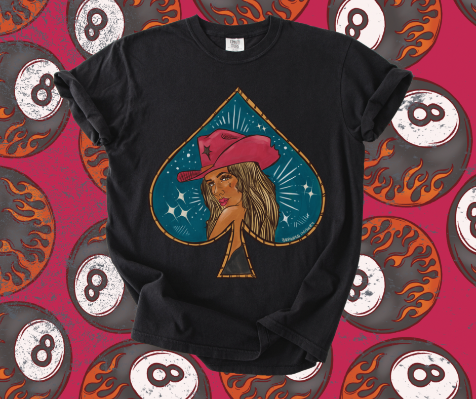 Blonde Spade Bombshell tee