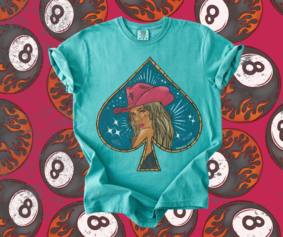 Blonde Spade Bombshell tee