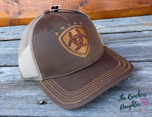 Ariat Men's Brown Ball Cap