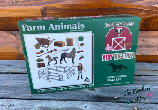 Bigtime Barnyard® Horse Corral Set