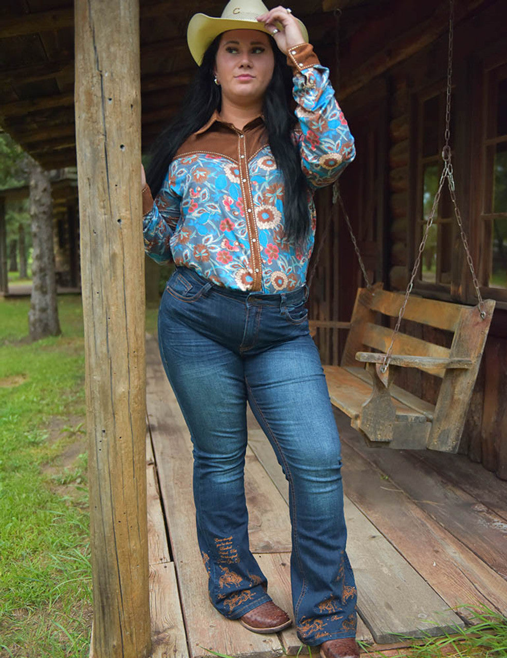 Limited Edition 25th Anniversary Cowgirl Tuff Jean size 38 reg(34-34)