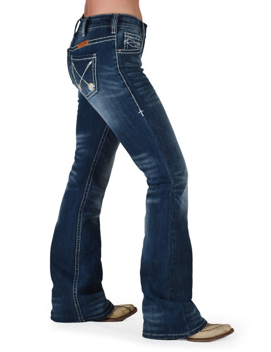 Peacekeeper Cowgirl Tuff Jean size 36 Long (35-36)