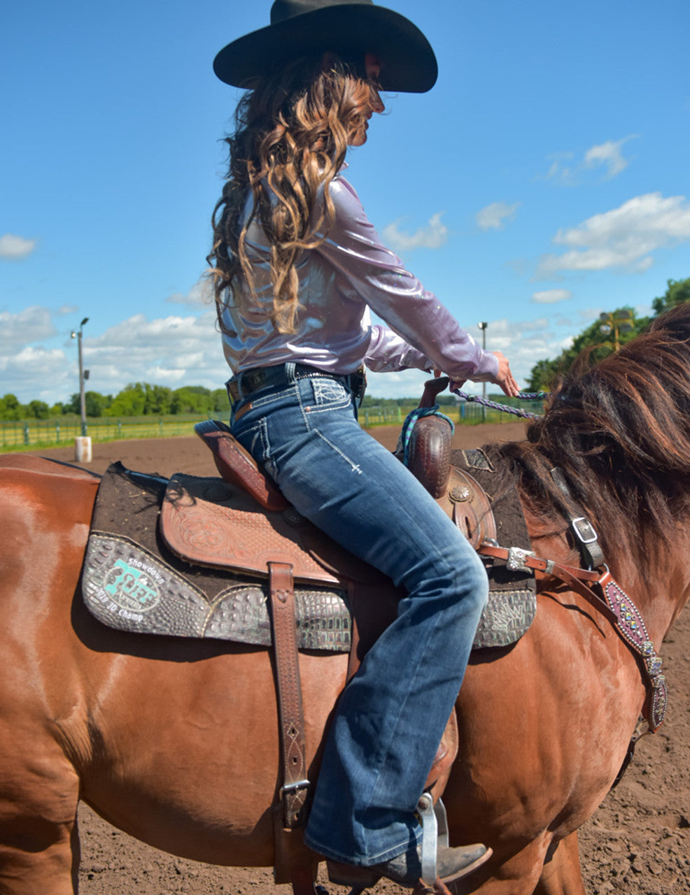 Peacekeeper Cowgirl Tuff Jean size 36 Long (35-36)