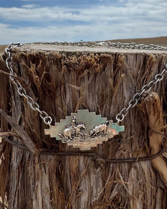 Cutting Up Necklace