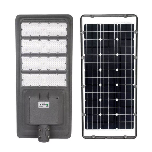 9000W Aluminum Frame All In One Solar Street /Parking Lights Motion Sensor, Dusk to Dawn 180000LM with Remote Control